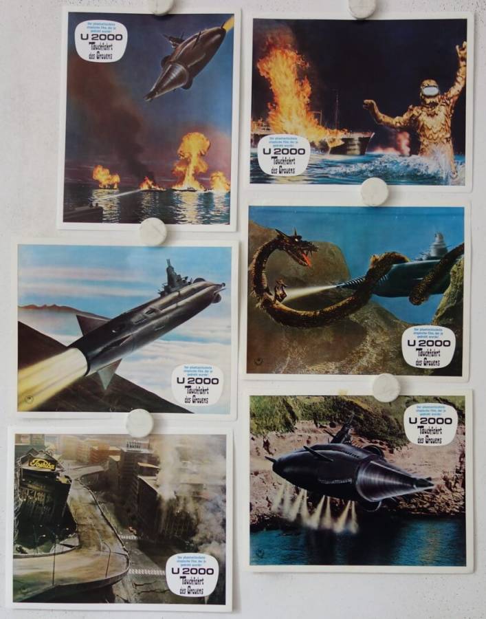 U 2000 Tauchfahrt des Grauens originale deutsche Aushangfotos (R75)